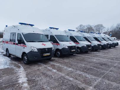 В Вологодской области 78 новых автомобилей передали службам скорой помощи.